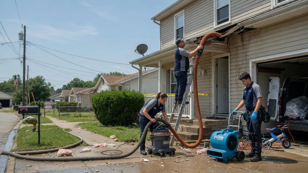 Water Damage Restoration in Madill, OK near me